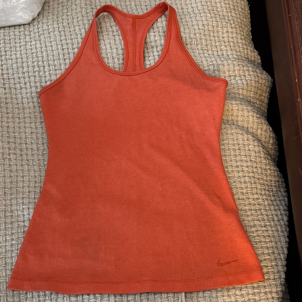 Nike Women's Vibrant Orange Racerback Tank